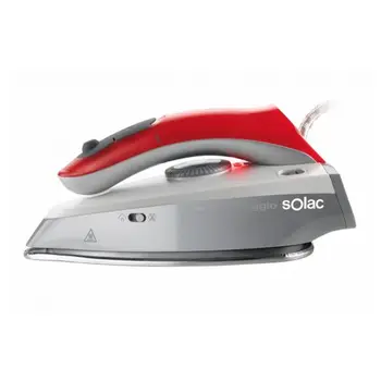 

Steam Iron Solac PV1651 Viaggio 45 g/min 1000W Red Grey