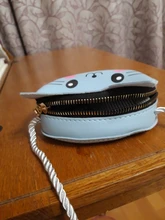 Bolso cruzado para niños y niñas, cartera pequeña con dibujos de animales, monedero, mochila de hombro