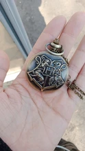 Reloj De bolsillo Retro De cuarzo, colgante De cadena De Hogwarts mágicos De Harry, relojes para regalo
