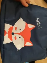 Bolsa de almuerzo con aislamiento de oso de dibujos animados para niños, Picnic, viaje, impermeable, contenedor de almacenamiento de alimentos, bolsa refrigeradora