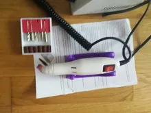 Lima eléctrica para uñas, herramienta para manicura, accesorio de la máquina, 35000 RPM