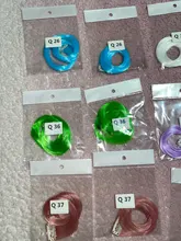 Alileader-extensiones de cabello Natural sintético largo para mujer y niña, Clip rizado de 18 pulgadas, color rosa y azul