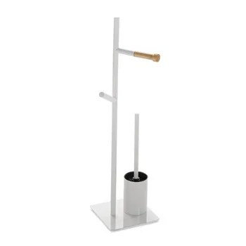 

Toilet Paper Holder with Brush Stand Metal (20 x 72 x 20 cm)
