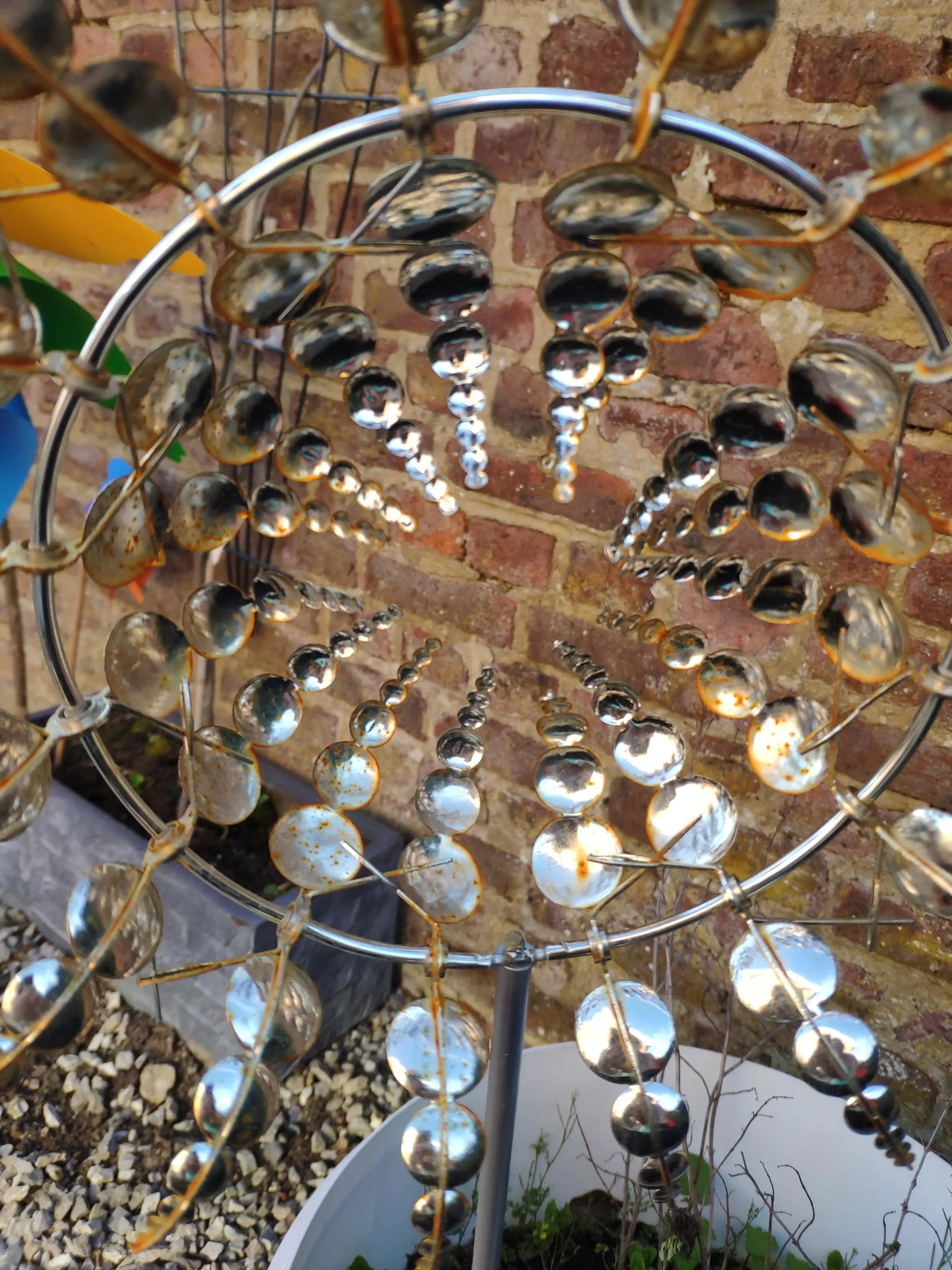 Unique Magical Metal Windmill Outdoor Wind Spinners Wind Collectors Courtyard Patio Lawn Garden Decoration Outdoor Indoor photo review