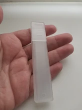 Lima de uñas profesional nanovidrio, lijado transparente, pulido, manicura artística