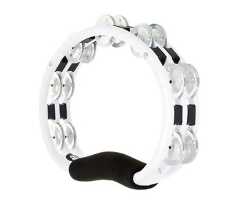 

Tmt1a-wh traditional tambourine, 2 rows of bells, plastic, white, Meinl