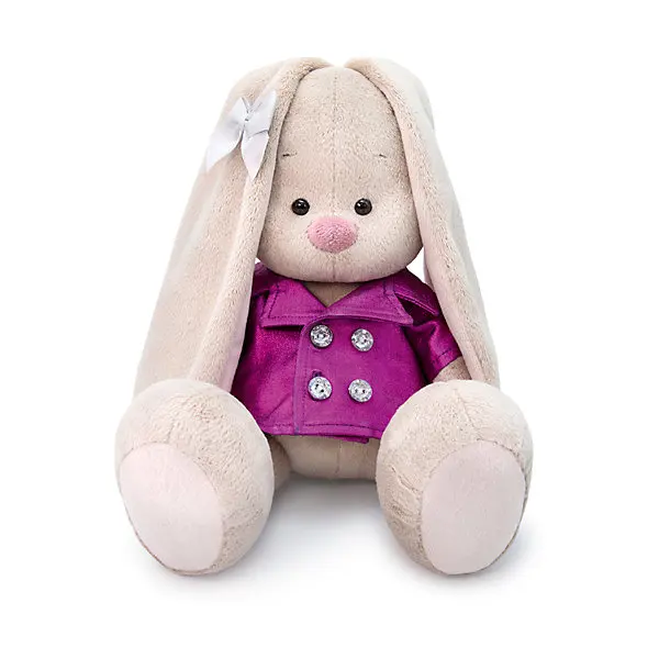 Мягкая игрушка Budi Basa Зайка Ми в плащике, 18 см