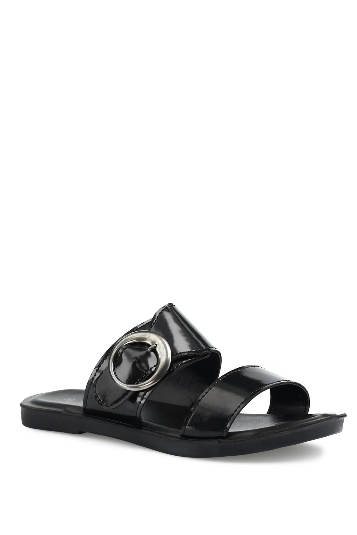 

Женские шлепанцы на плоской подошве, женские сандалии с пряжкой и ремешком, Повседневная пляжная обувь с открытым носком, женские модные шлепанцы, женская уличная обувь 2020>