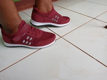 Platform Shoes Vulcanized-Leather Fashion Womens Net Solid Buckle Leisure