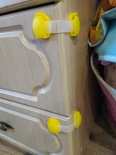 Cerradura de armario de seguridad para bebé, 5 uds., correa de seguridad para niño, protección para niño, bloqueo de seguridad para armario a prueba de niños, bloqueador