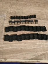 10 pcs/lot Micro USB 5P 30V 1.5A Micro/MINI USB Connectors Plastic Shell Jack Tail Male