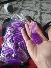 Varilla de permanente de onda fría reutilizable, pinza para peluquería, rizador de pelo, herramienta de estilismo DIY, 45 Uds.