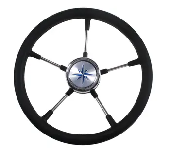 

Steering wheel Riva RSL rim Black, spokes silver D. 360mm vn735022-01