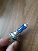SINOVCLE-lámpara halógena H7, 5000K, 12V, 100W, 2100Lm, xenón, azul oscuro, cristal de cuarzo superblanco, Bombilla de reemplazo de faro delantero de coche