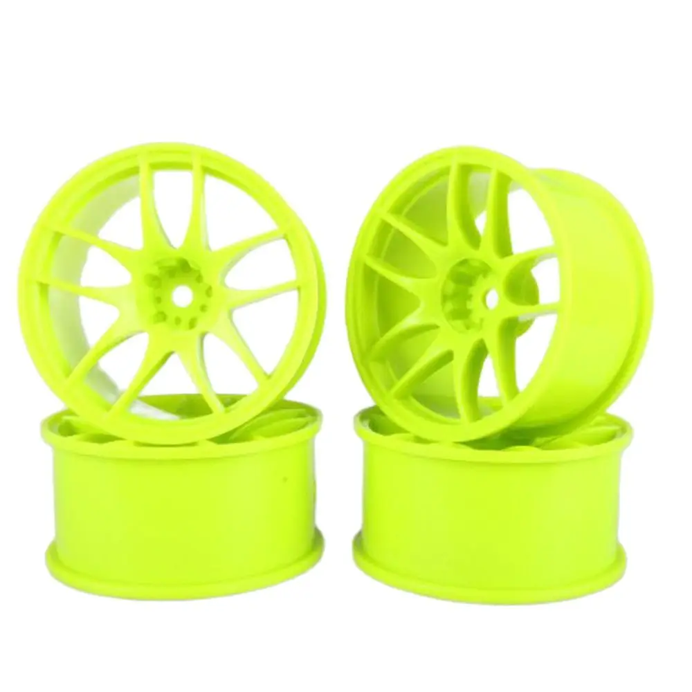 Speedline. Set 4 Cerchi 2.2 "Verde Per Auto Rc 1/10 (Speedline 025Gr1). Pneumatici Rc 1/10. Cerchi 1/10