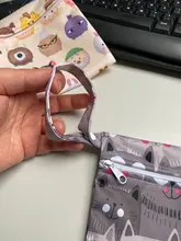 Bolsa de pañales estampada para bebé, impermeable, pañal seco, con cremallera, bolso para cochecito, bolsa de viaje al aire libre, bolsa de almacenamiento de pañales