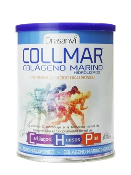 

Marine Collagen hydrolyzed vanilla flavor 275 gr marine collagen type i with vitamin c and hyaluronic acid