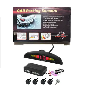 

PARKING sensors 4 SENSOR RADAR KIT with sound and PARKING LED display