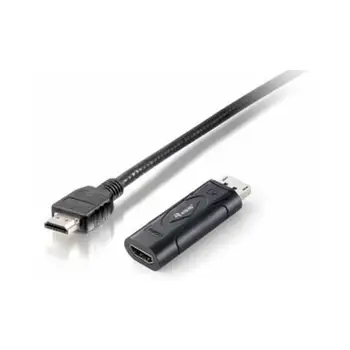 

Display Port to HDMI adapter, Display Port, HDMI adapter, Display Port, HDMI, black, 2m, roHSEQUIP8.74