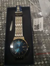 LIGE-Reloj de lujo con correa de acero dorado rosa para mujer, accesorio de pulsera resistente al agua, de marca superior