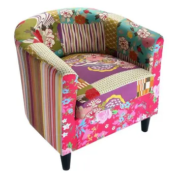 

Armchair Patchwork Cotton (62 X 56 x 64 cm)