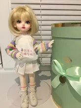 Muñeca BJD Shuga Fairy Rita 1/6, figuras de Anime de resina para niños, regalo sorpresa para niñas, conjunto completo de cumpleaños YOSD de 26cm
