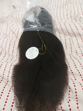30 pulgadas recto rizado medio malla con división peluca 180% densidad brasileño cabello humano Pre arrancado con el pelo del bebé Remy sin costuras para las mujeres