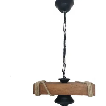 

Single Rustic Roped Wooden Chandelier 2020 Lighting Light Lamp Floor Lamp Modern Stylish Decor