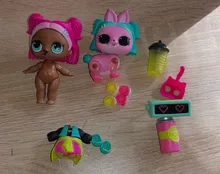 LOL Surprise-figuras originales de unicornios para niñas, muñecos de colección limitada de 8cm, estilo raro, Punk, 1 Uds.