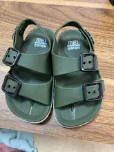 Sandalias de verano para niños, zapatos de cuero para la playa, zapatillas deportivas antideslizantes de goma, informales, BSS07