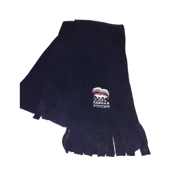 

Scarf fleece едина Russia navy blue double сбесплатной shipping недорго