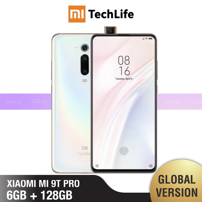 Глобальная версия Xiaomi Mi 9T PRO 128 ГБ ROM 6 Гб RAM(абсолютно новая/запечатанная) mi 9t pro, mi9tpro, mi 9, mi9 - Цвет: White 128GB