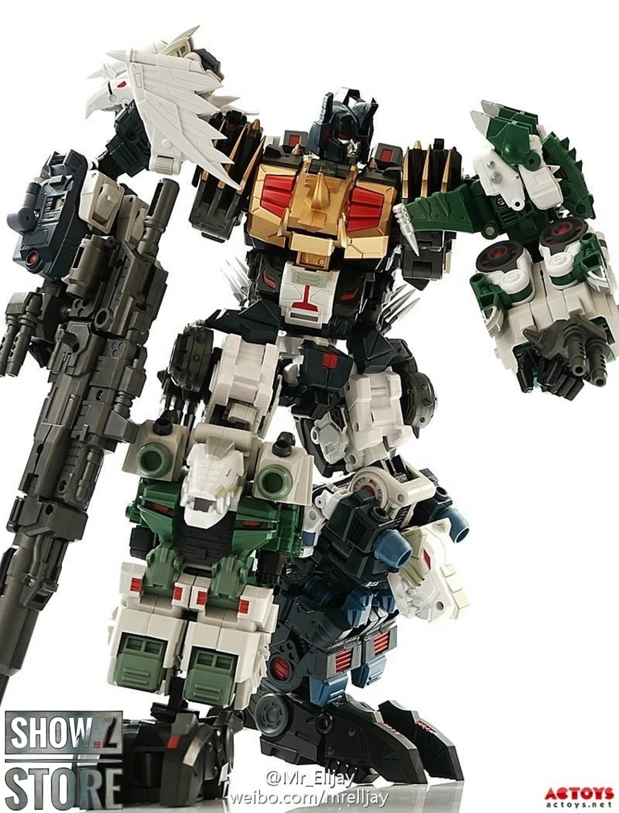 [Show. Z Store] Fansproject FPJ Fans Project Saurus Ryu-Oh Dinokings Combiner набор из 6 трансформационных экшн-фигурок