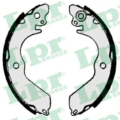 Колодки торм.бар.MITSUBISHI COLT 88-05/LANCER 88-03 LPR 07020