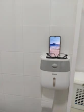 Towel-Rack Paper-Box Toilet-Paper Wall-Hanging Waterproof Household Home Creative