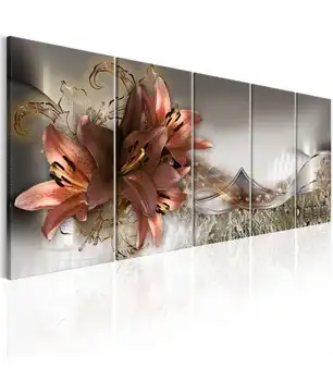 

Cuadro - Lilies and Abstraction