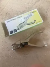 Alicates de un solo orificio para poros de metal, perforadoras de papel manuales para álbum de recortes, colección de páginas, 6mm de diámetro, 1 Uds.