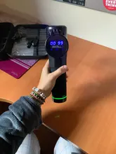 Pistola de masaje de percusión de tejido profundo, 30 velocidades, alivio del dolor corporal, cuello, máscara muscular para ejercicio, relajación, pistola de Fascia moldeadora fina