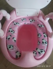 Los niños y las niñas orinal asiento de entrenamiento de los niños olla diseño ergonómico baño silla cómoda baños regalo de los niños. Gratis cepillo de limpieza