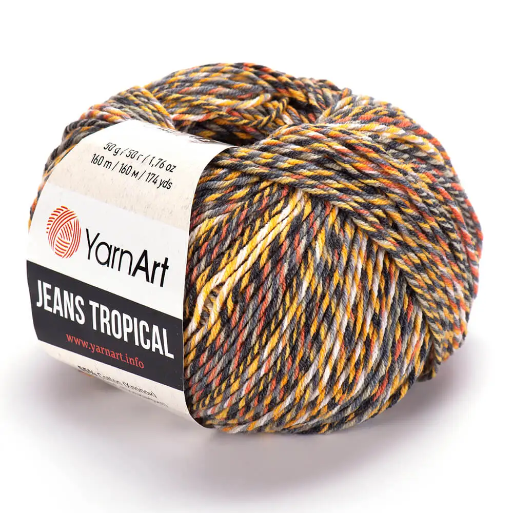 Yarnart Jeans Yarn %55 Cotton - %45 PolyAcr 50gr-160m Cardigan