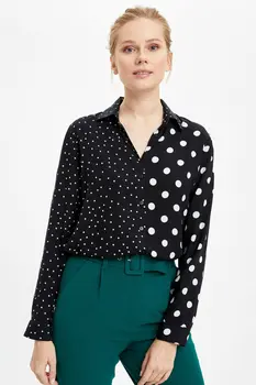 

DeFacto PolkaDotLongSleeveShirt-N8671AZ20SP