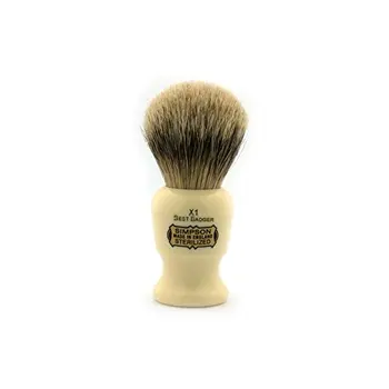 

Badger shaving brush-Simpsons "Commodore X1" Best Badger