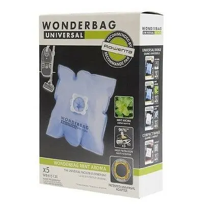 Сумки ROWENTA из микрофибры WONDERBAG Универсальный мятный аромат WB415120 | Бытовая техника