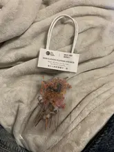 Mohamm-pegatinas de la serie Casa de flores, papel de álbum de recortes, suministros escolares creativos, estilo Ins, n. ° 7, 10 Uds.