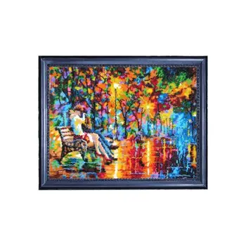 

464 set for embroidery with beads butterfly 'romantic evening '26*34 cm