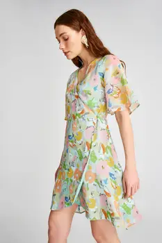 

Trendyol Patterned Double Breasted Dress TWOSS20EL2576