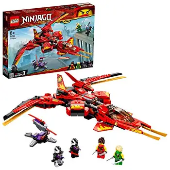 

Ninjago Legacy Kai hunting game Set Jet with action figures Nindroid, multicolor (Lego is 71704)