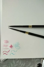 Uds.-pincel de pintura de pelo de ardilla, pinceles para pintar, pinceles para pintar, pinceles artísticos de acuarela para dibujar, suministros de arte