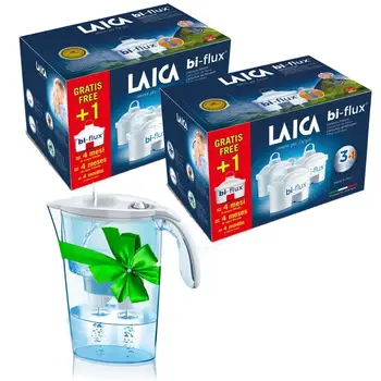 

Pack 8 bi-flux filters and debugger jug 2 liters of Laica brand gift