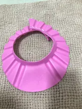 Gorro de baño ajustable para bebés y niños, gorro de ducha suave con champú para la cabeza de niños a bebés, visera de baño para niños